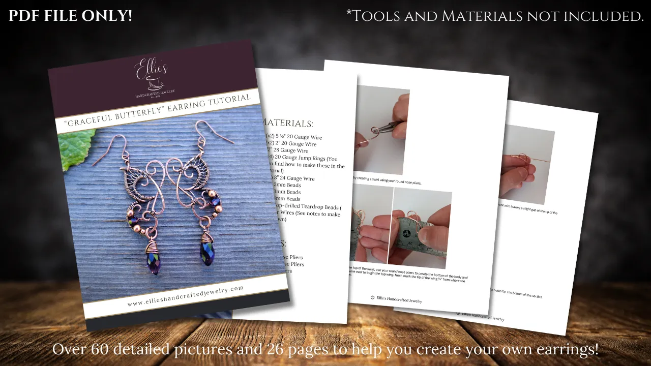 "Graceful Butterfly" Earring Tutorial