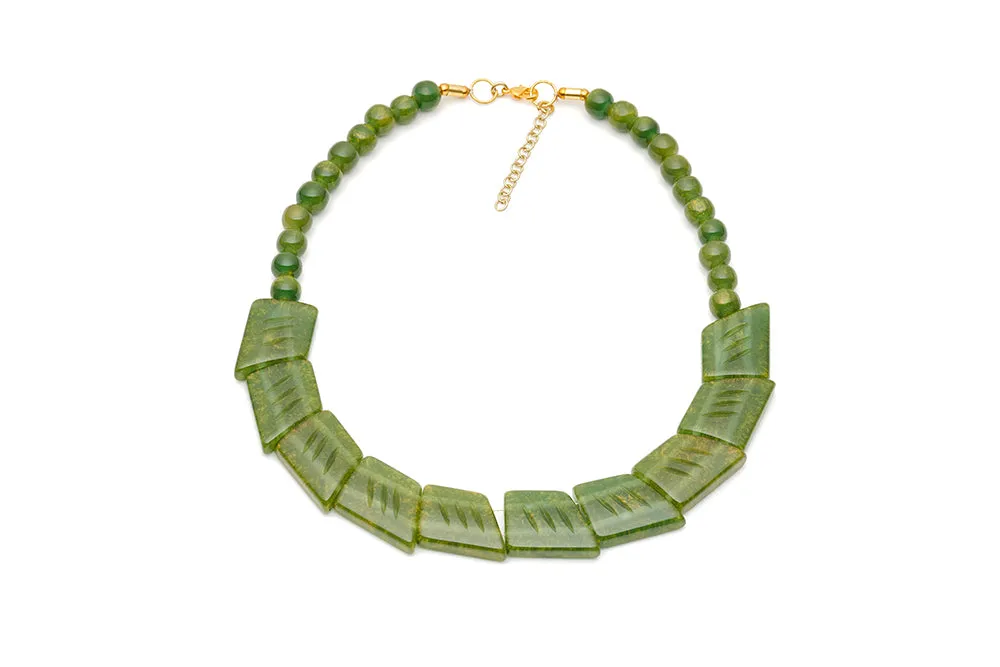REDUCED Golden Olive Fakelite Necklace