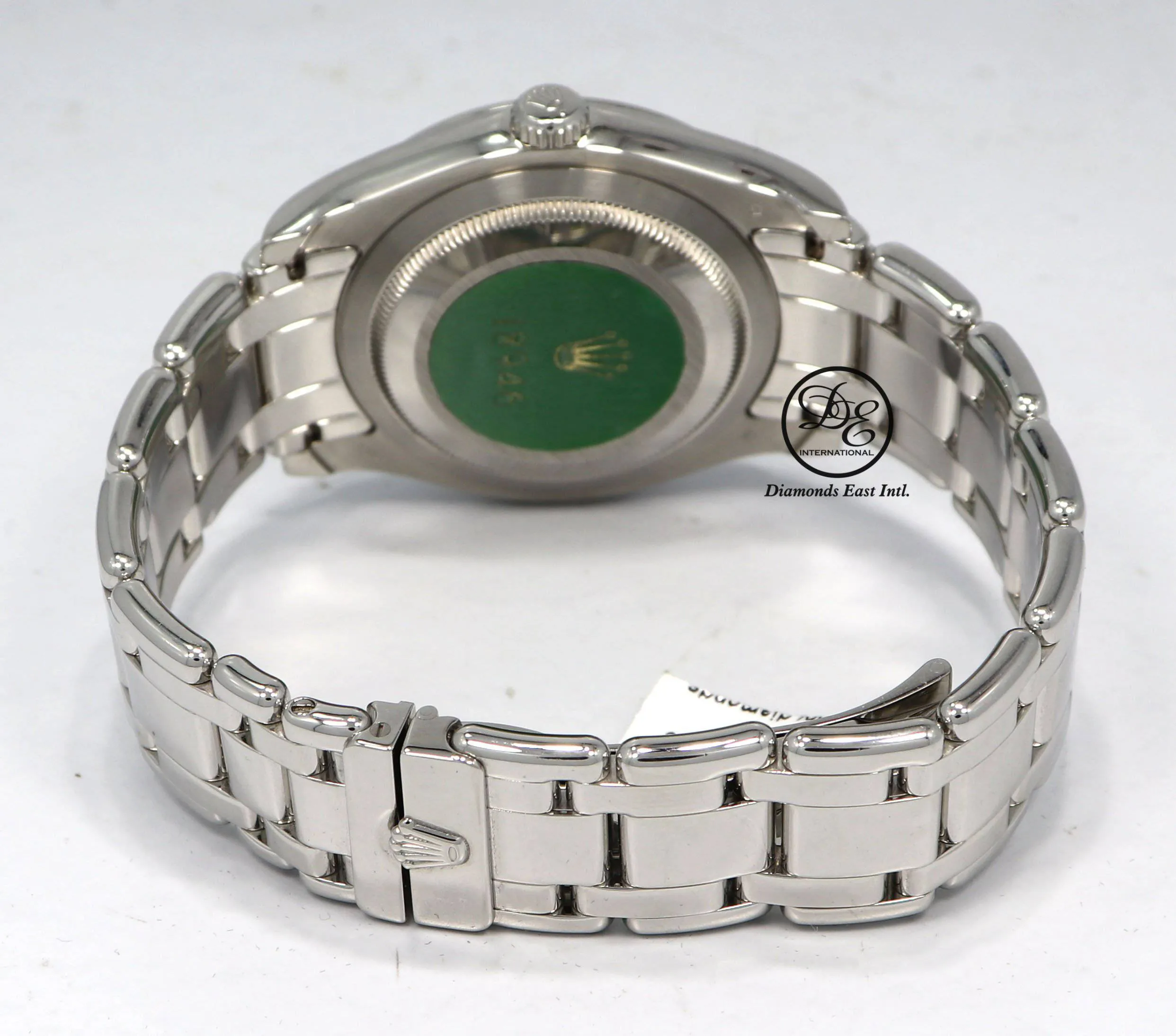 ROLEX Masterpiece 18946 Day-Date 39mm Platinum Factory MOP Diamonds Dial Bezel