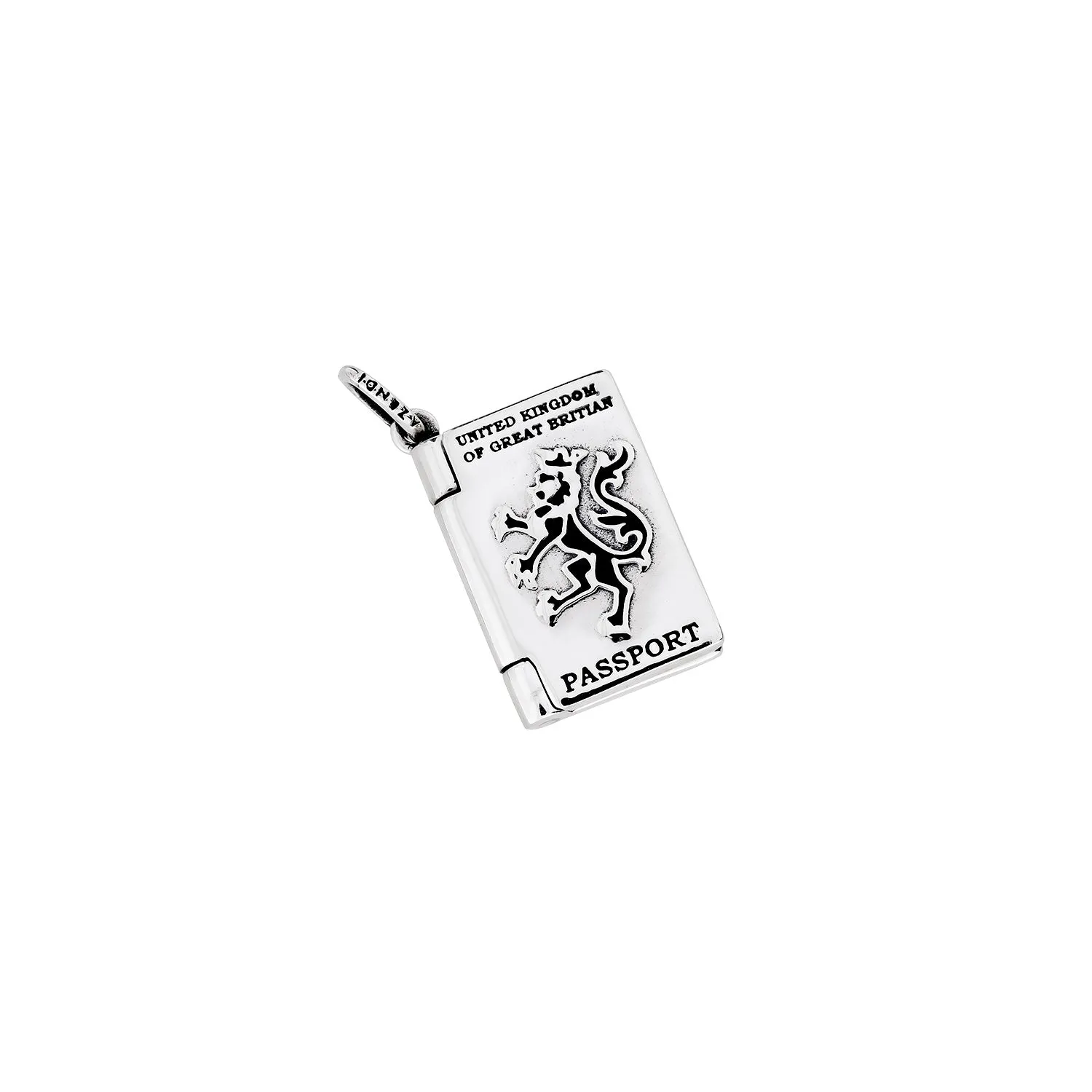 Silver Passport Charm