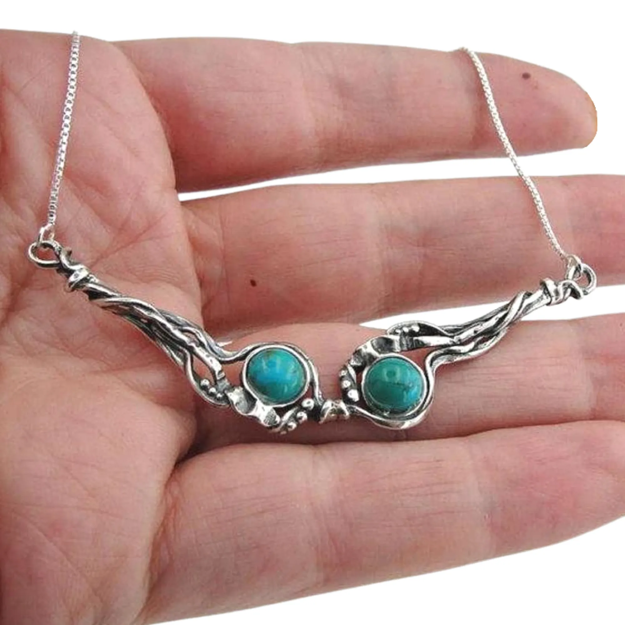 Sterling Silver & turquoise Necklace
