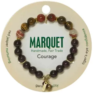 Stone and Crystal Energy Bracelet-Courage