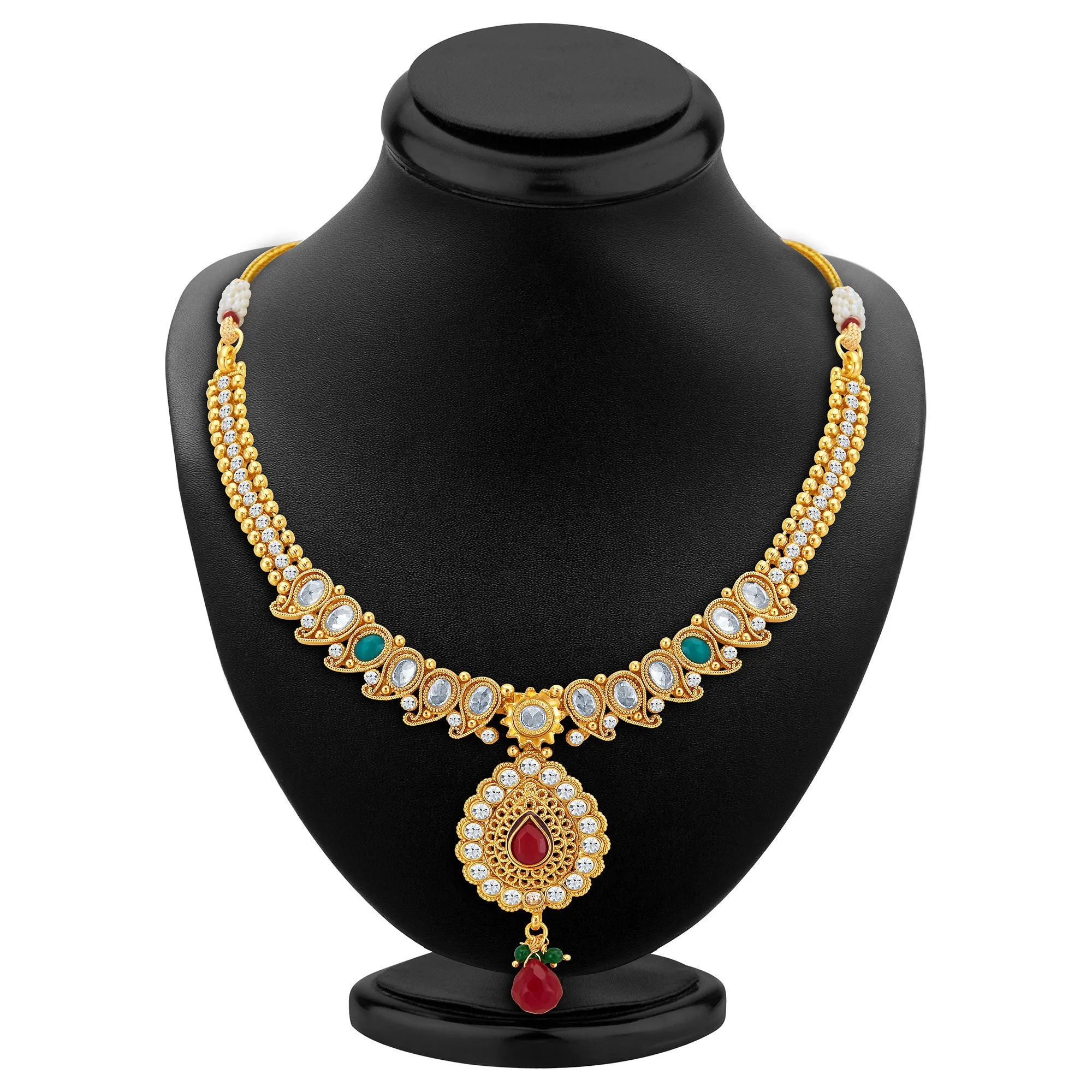 Sukkhi Graceful Gold Plated Necklace Set