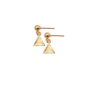 Triangle Stud Earrings