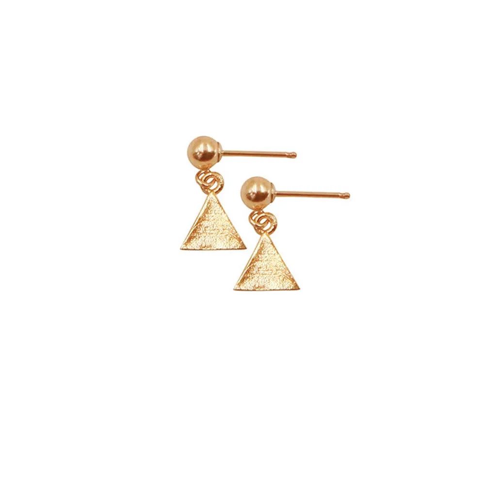 Triangle Stud Earrings