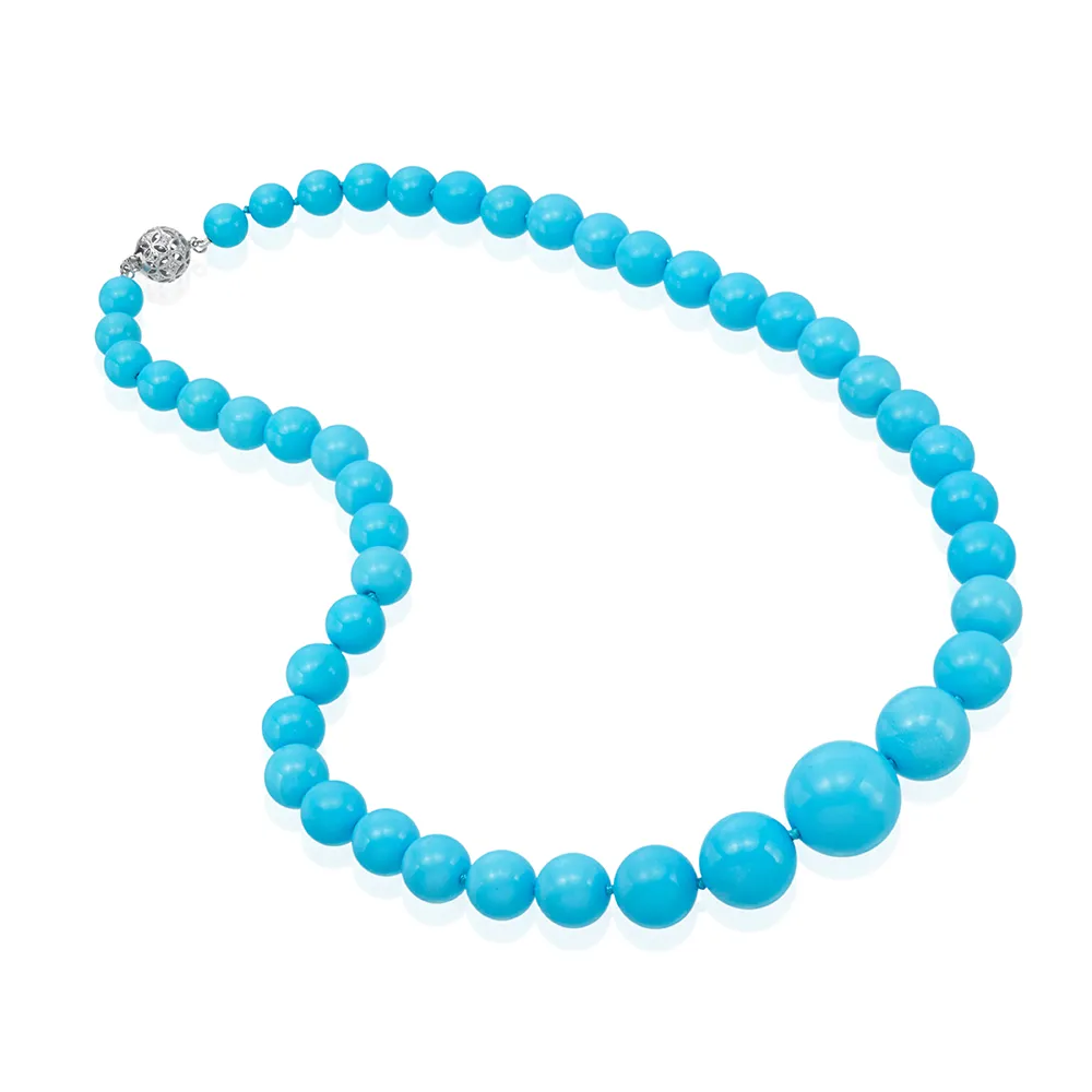 Turquoise Bead Necklace