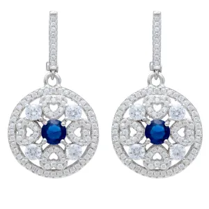 Vibrant Color CZ Earrings For Women IJ15CSSER014