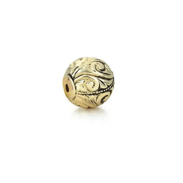 Women's Classic Beaded Bracelet - Solid Gold