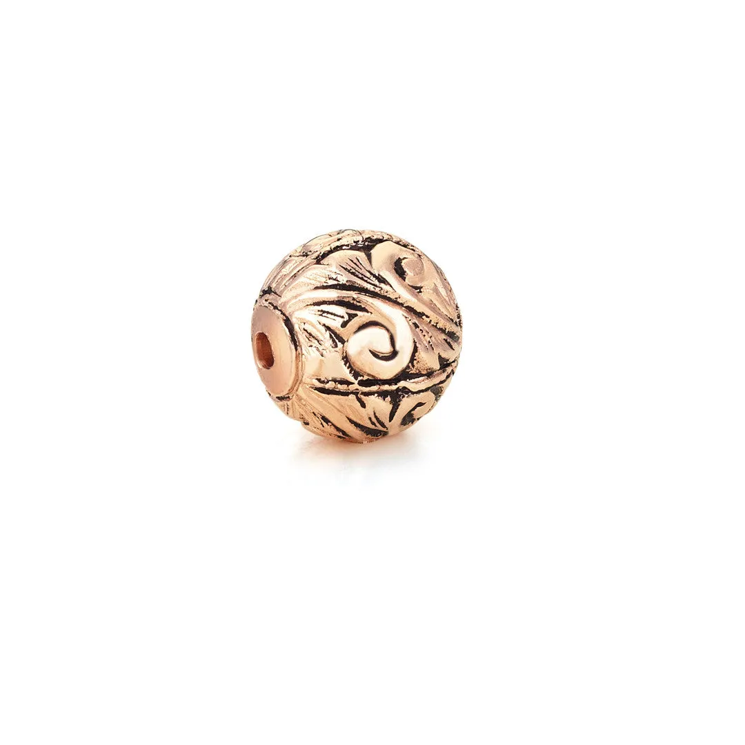 Women's Classic Beaded Bracelet - Solid Gold